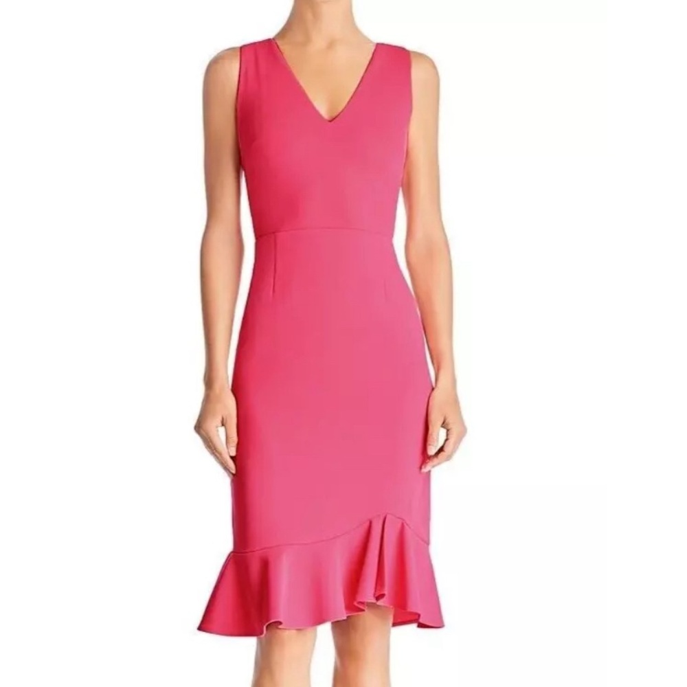 SALE! Betsy Johnson Pink Dress with Bottom Ruffle Size: 12